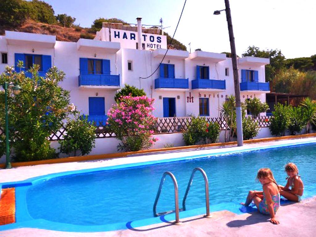 Haritos Hotel - Geothermal Hot Swimming Pool Mandrákion المظهر الخارجي الصورة