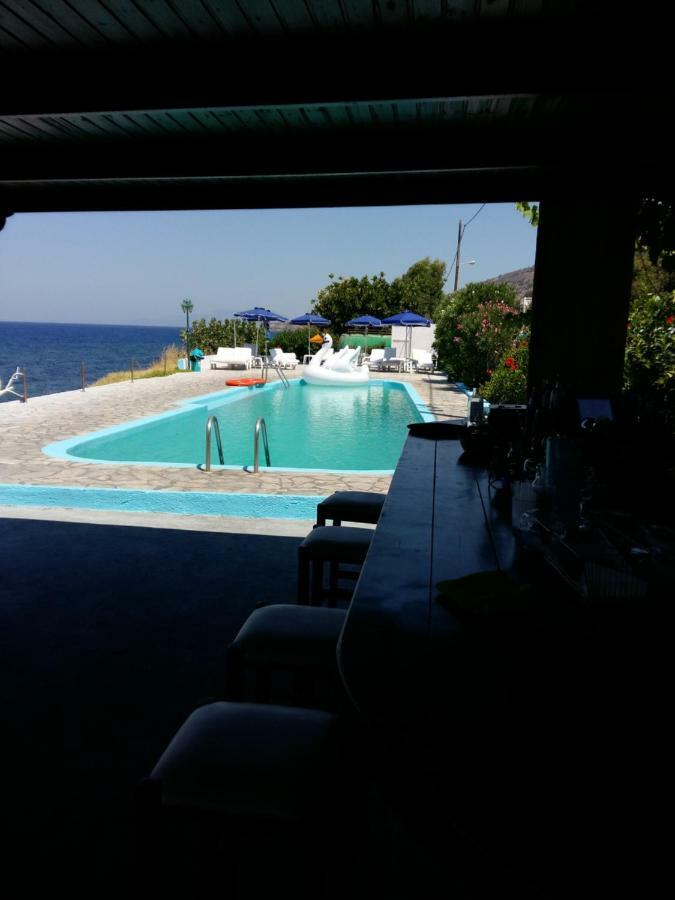 Haritos Hotel - Geothermal Hot Swimming Pool Mandrákion المظهر الخارجي الصورة